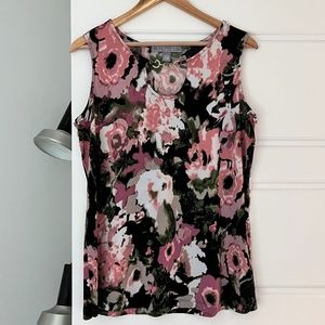 "By Design" Tank with Gold Chain Detail